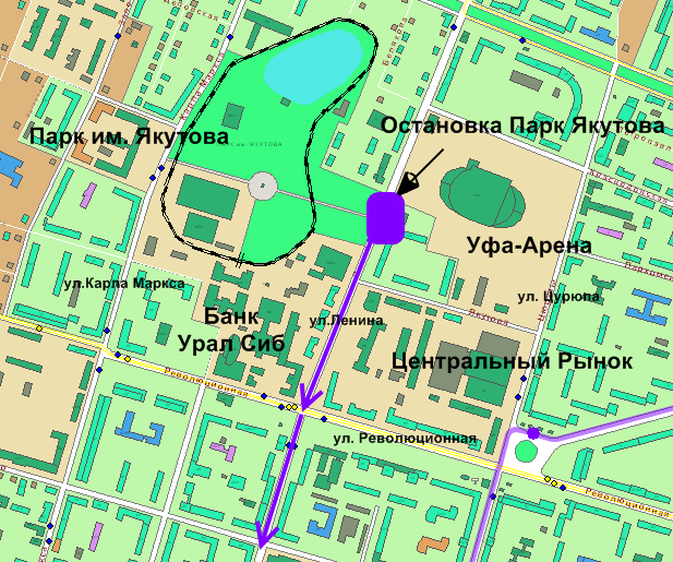 Карта города октябрьский башкортостан с улицами и номерами